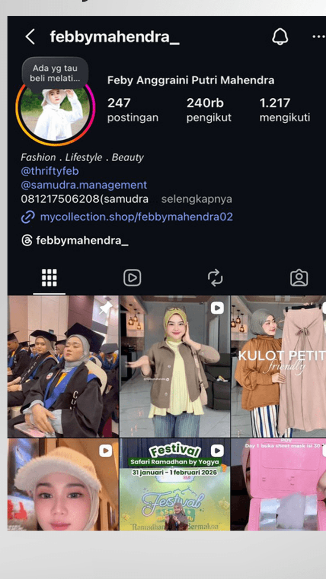 Feby Mahendra-acc